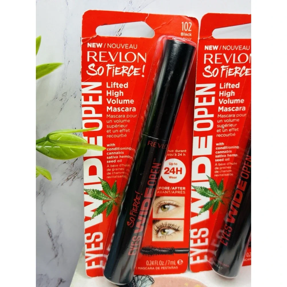 Revlon So Fierce! Eyes Wide Open Mascara Lot Of‎ 3- 102 & 103 Waterproof 104